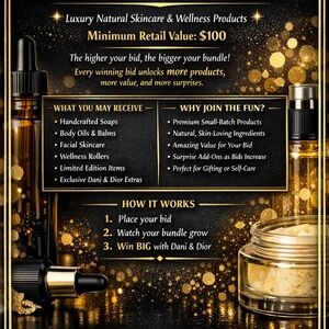 Dani & Dior Luxury Bundle Bidding Event
The More You Bid — The More You Get!